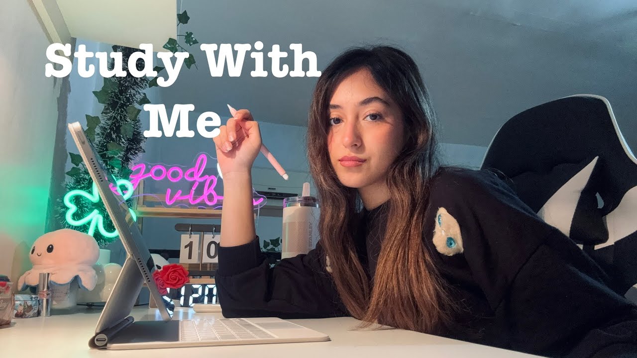 Study With Me Live Stream 5 Hours - Pomodoro