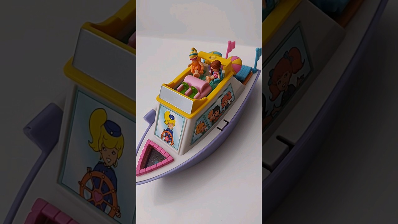 1997 Polly Pocket Fun Cruise #pollypocket #pollypocketvintage #pollypocketboat