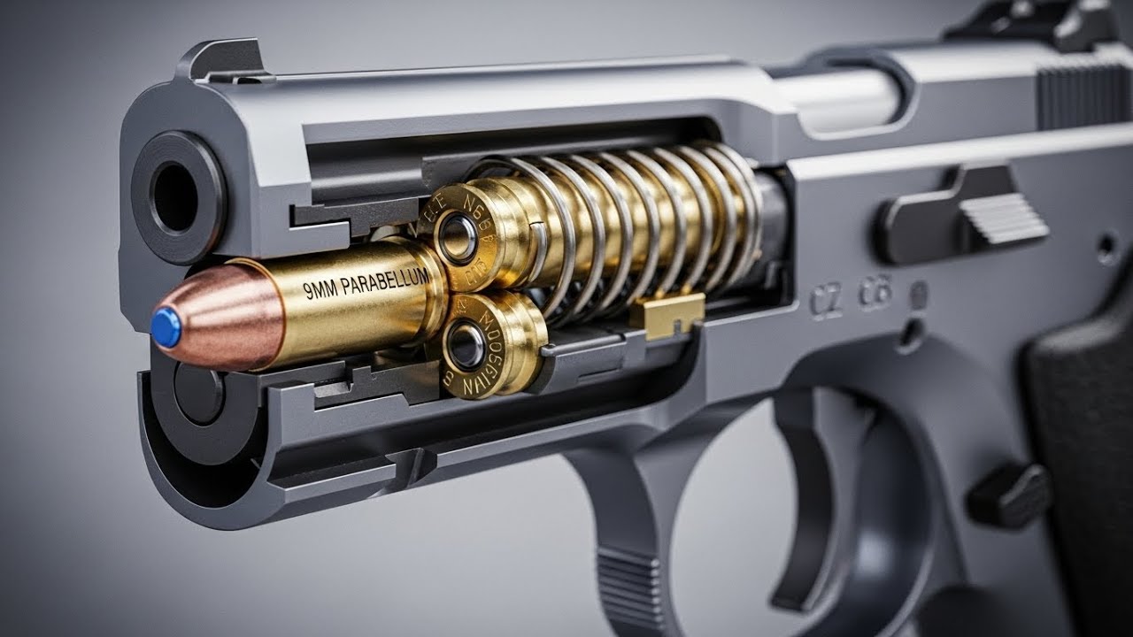 Как работает CZ 75 — изобретенный Josef Koucký в 1975 году