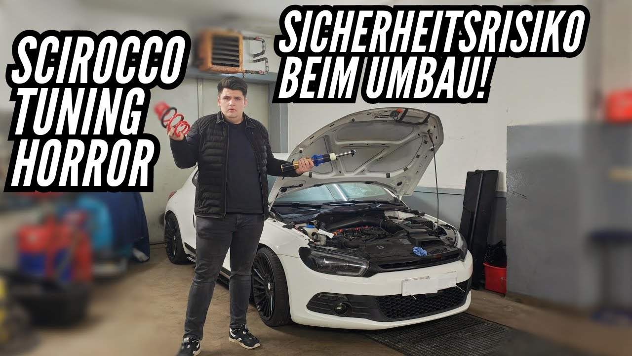 Mein erster Gewindefahrwerk-Einbau: VW Scirocco Tuning mit unerwarteten Problemen