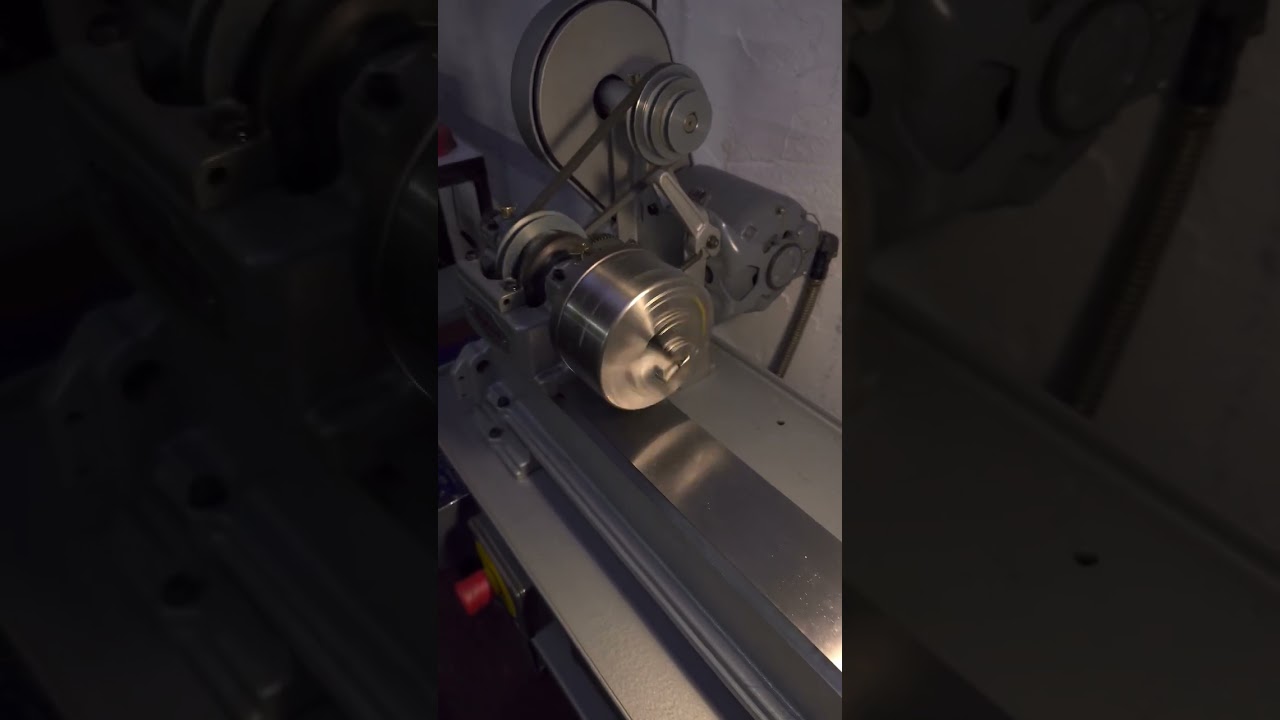 Refurbished early model Myford ML10 lathe... #refurbished #myford #ml10 #metallathe #refurbishment