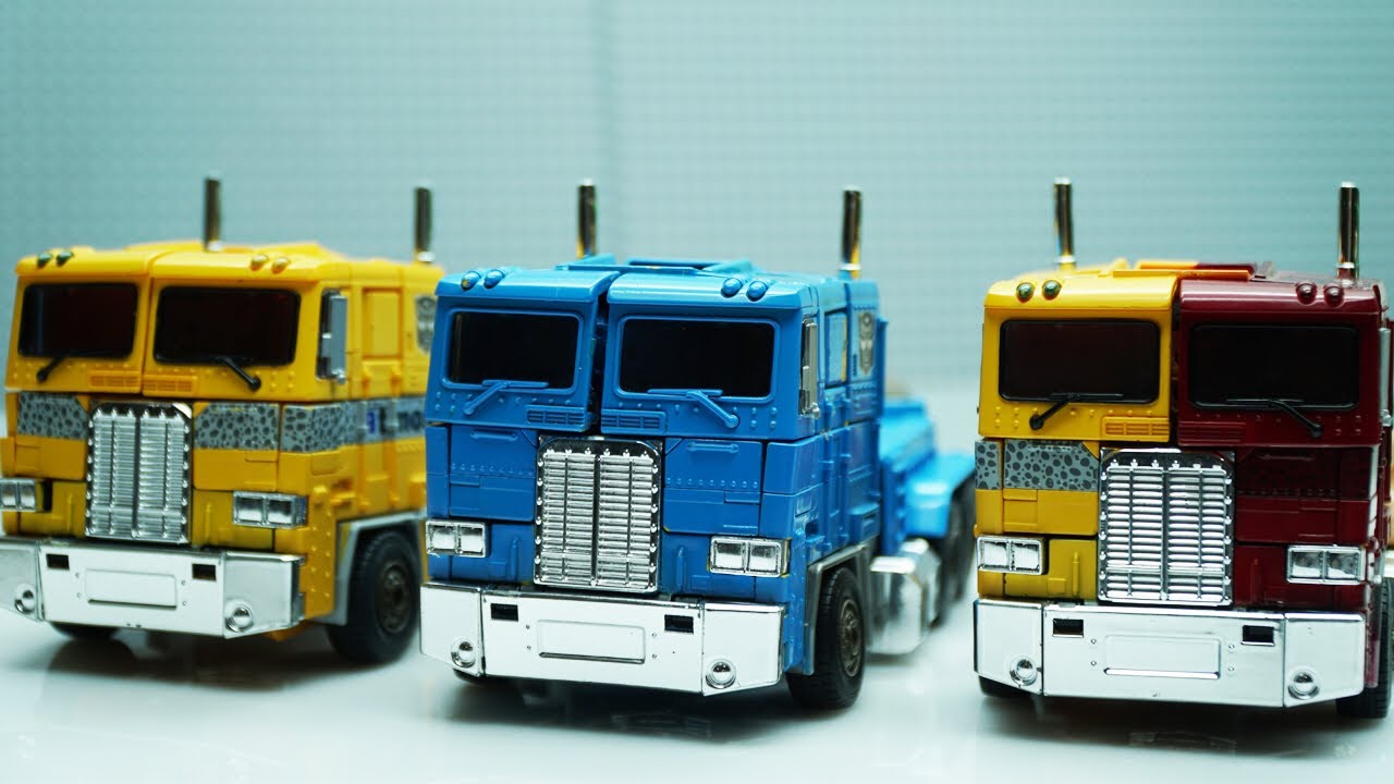 Optimus Stop motion робот Грузовая машина Лего короткий история & Полиция Машина # трансформеры