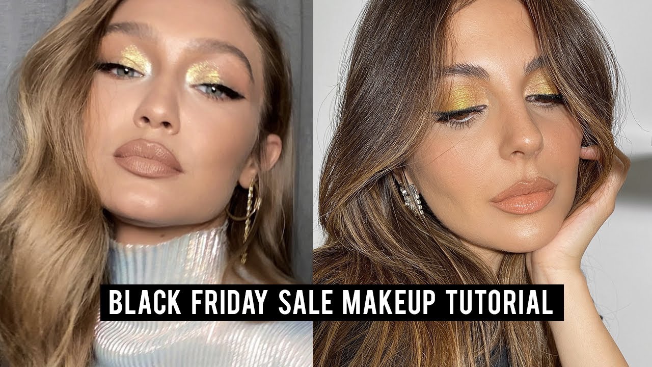 Full Face of BLACK FRIDAY Makeup on SALE  | Gigi Hadid Inspired