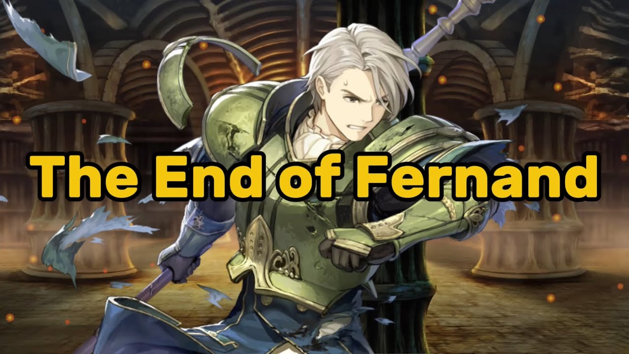 Fernand dies in Clive's arms... Fire Emblem Echoes in FEH