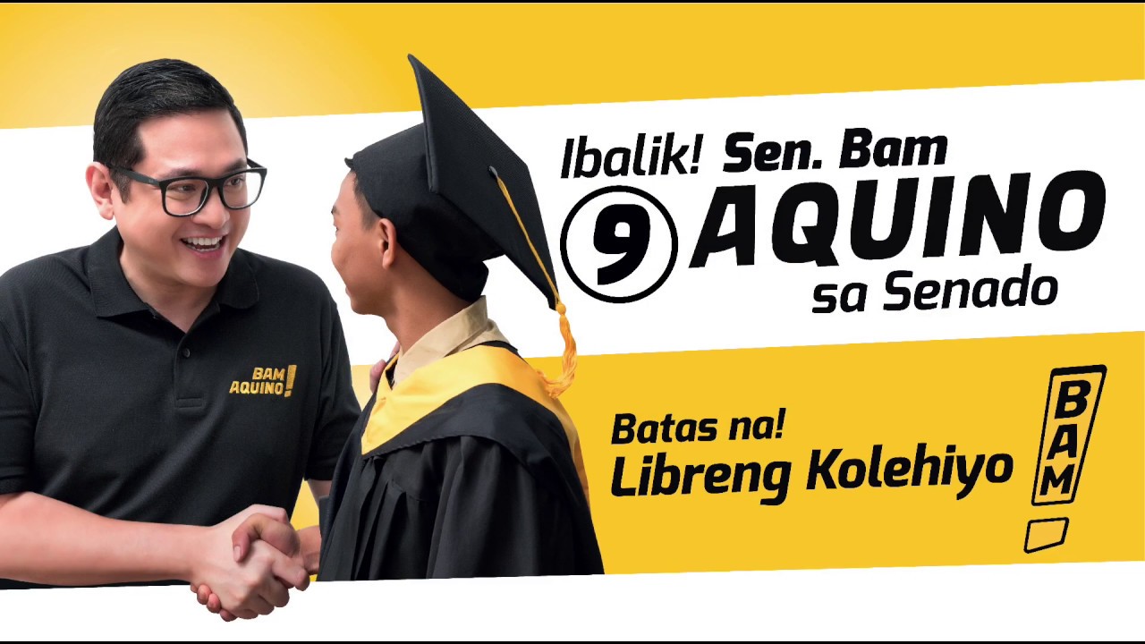 BAM AQUINO SA SENADO 2019 CAMPAIGN JINGLE