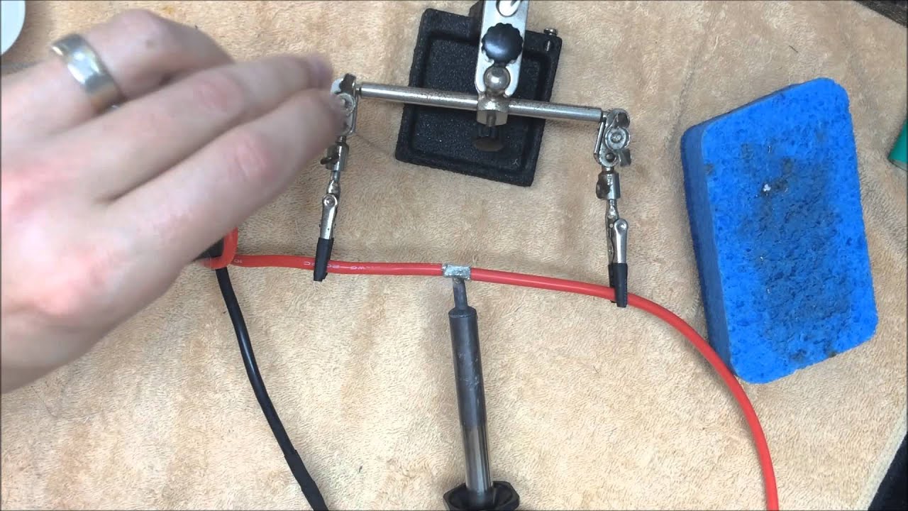 Soldering Tips and Tricks Today we Join #10 GAUGE wire
