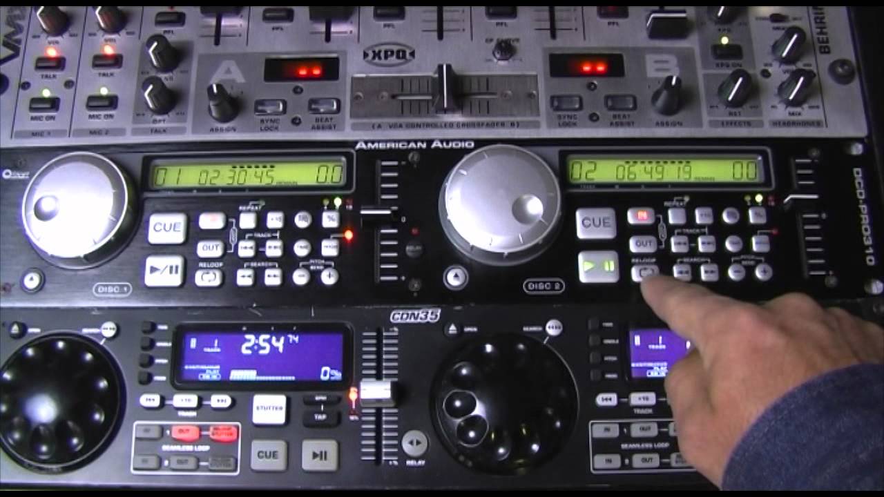 Comparativo CD player PRODUCTORA SUDAMERICANA Dj