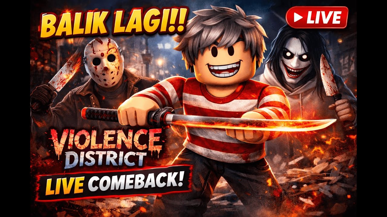 BALIK LAGI!! 🔥 LIVE Violence District | Liburrr