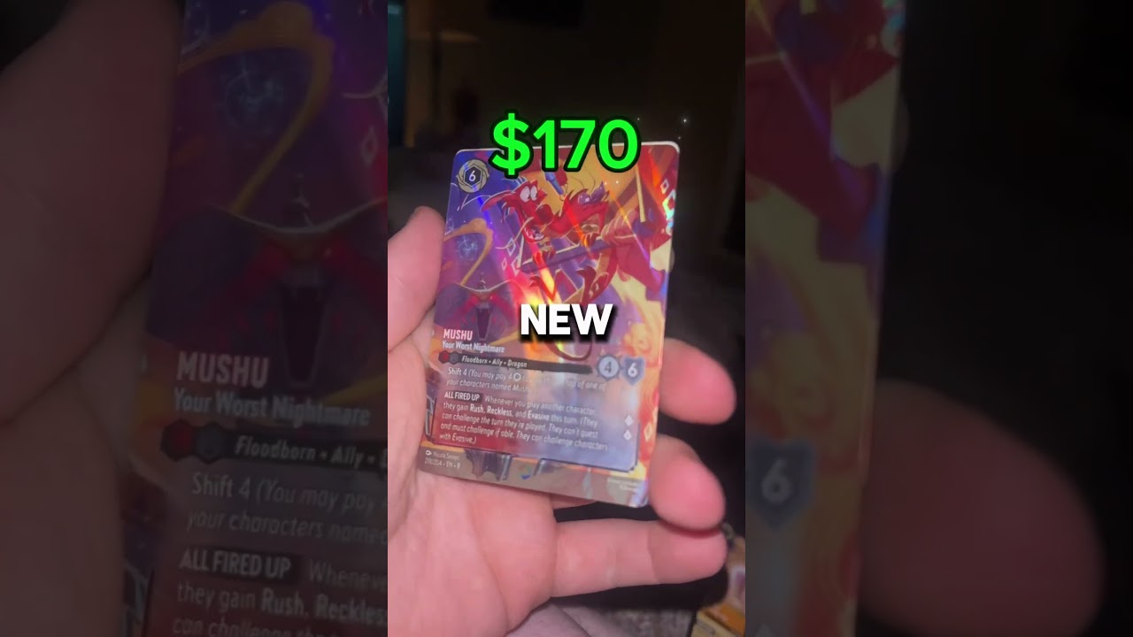 Reign Of Jafaf ENCHANTED PULL! #lorcana #disney #disneylorcana