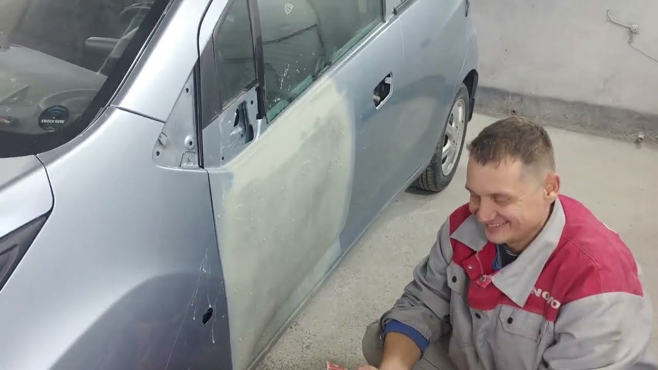 Восстановление двери и порога на Chevrolet Spark #chevrolet #video #music #spark