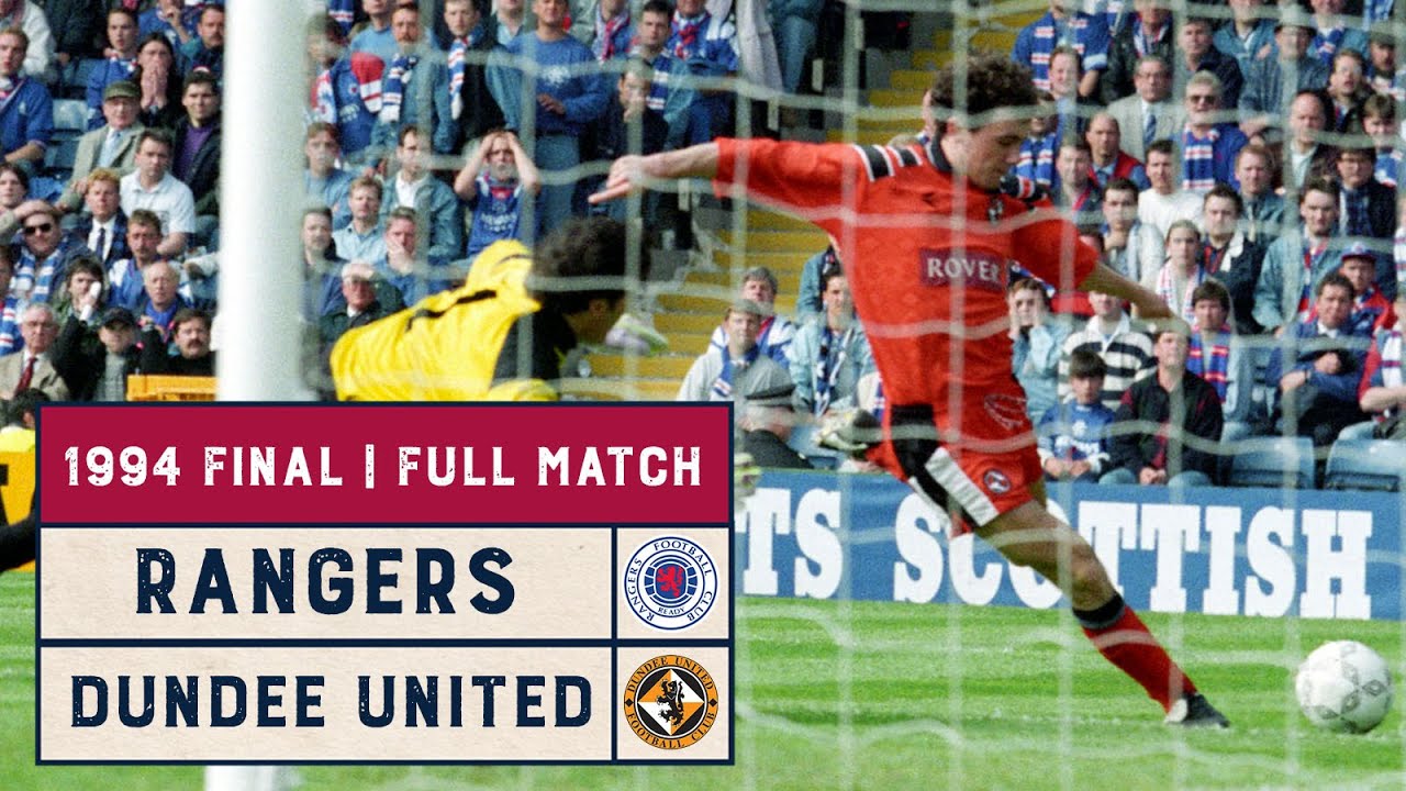 Classic Final | Rangers v Dundee United | 1994 Scottish Cup Final | Full Match