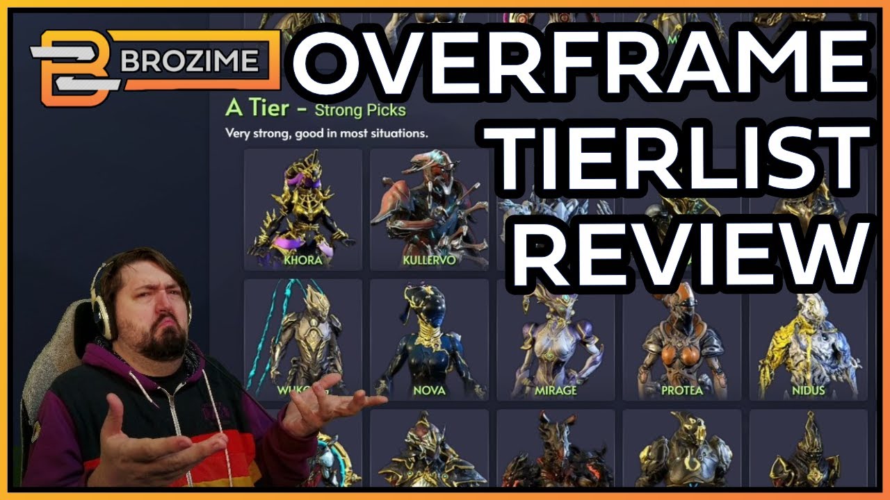 THIS CAN'T BE SERIOUS | Overframe Warframe Tierlist