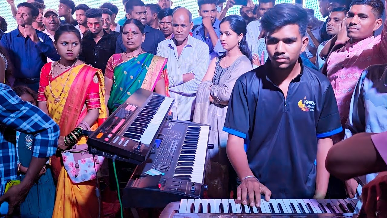Karan Musical Show ✌️ Aniket Bhai Keyboardist 🔥 At Dharampur 🌿 On The Fire 🔥 😍