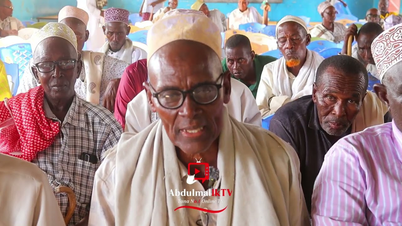 Kikao cha masheikh na wazee wa jamii ya Kiorma kujadili madhambi na utovu wa nidhamu katika  harusi