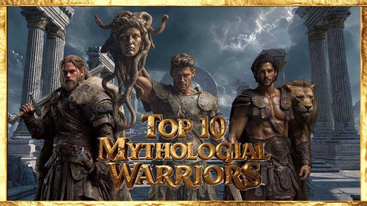 TOP 10 MYTHOLOGICAL WARRIORS IN HISTORY | The Invincibles