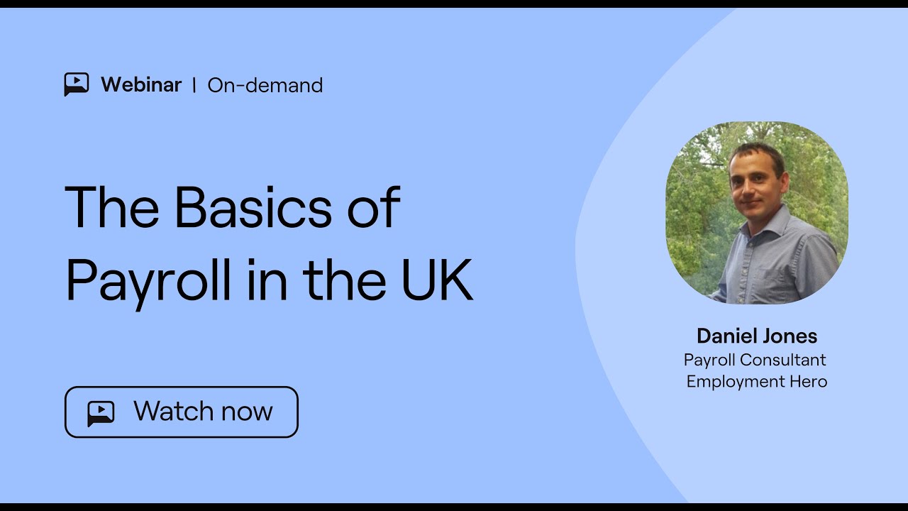 Masterclass | The Basics of Payroll in the UK