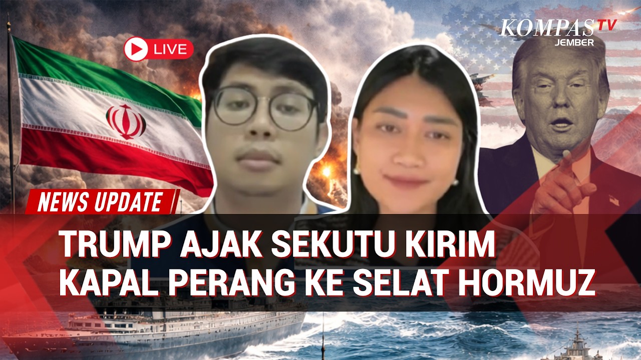 Trump Serukan Armada Sekutu ke Selat Hormuz, Tanda Perang Kian Meluas? Pakar Sorot Potensi Eskalasi