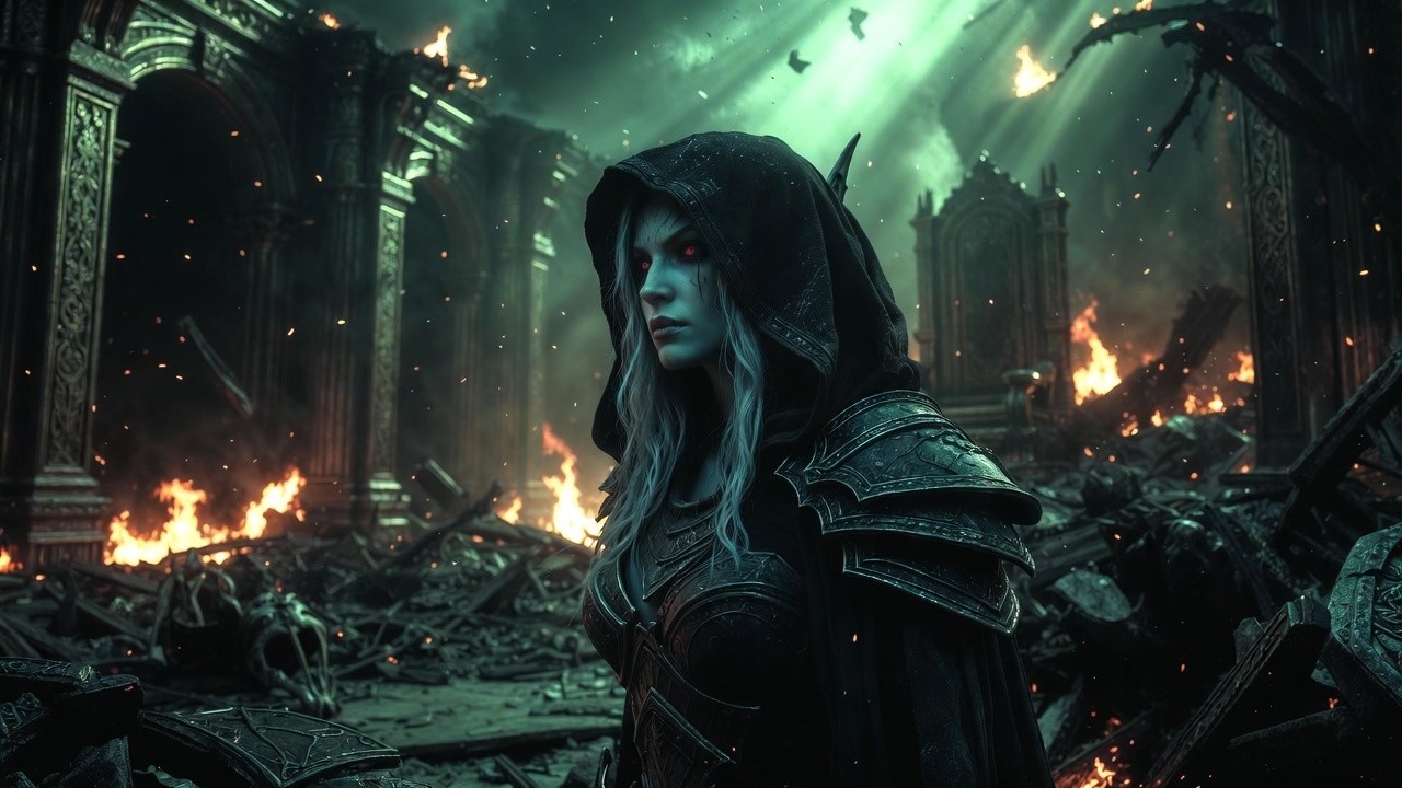LA BATALLA POR ENTRAÑAS 🏛️🎻 | Sylvanas & Horde Epic Anthem | Forsaken Requiem  | World of Warcraft