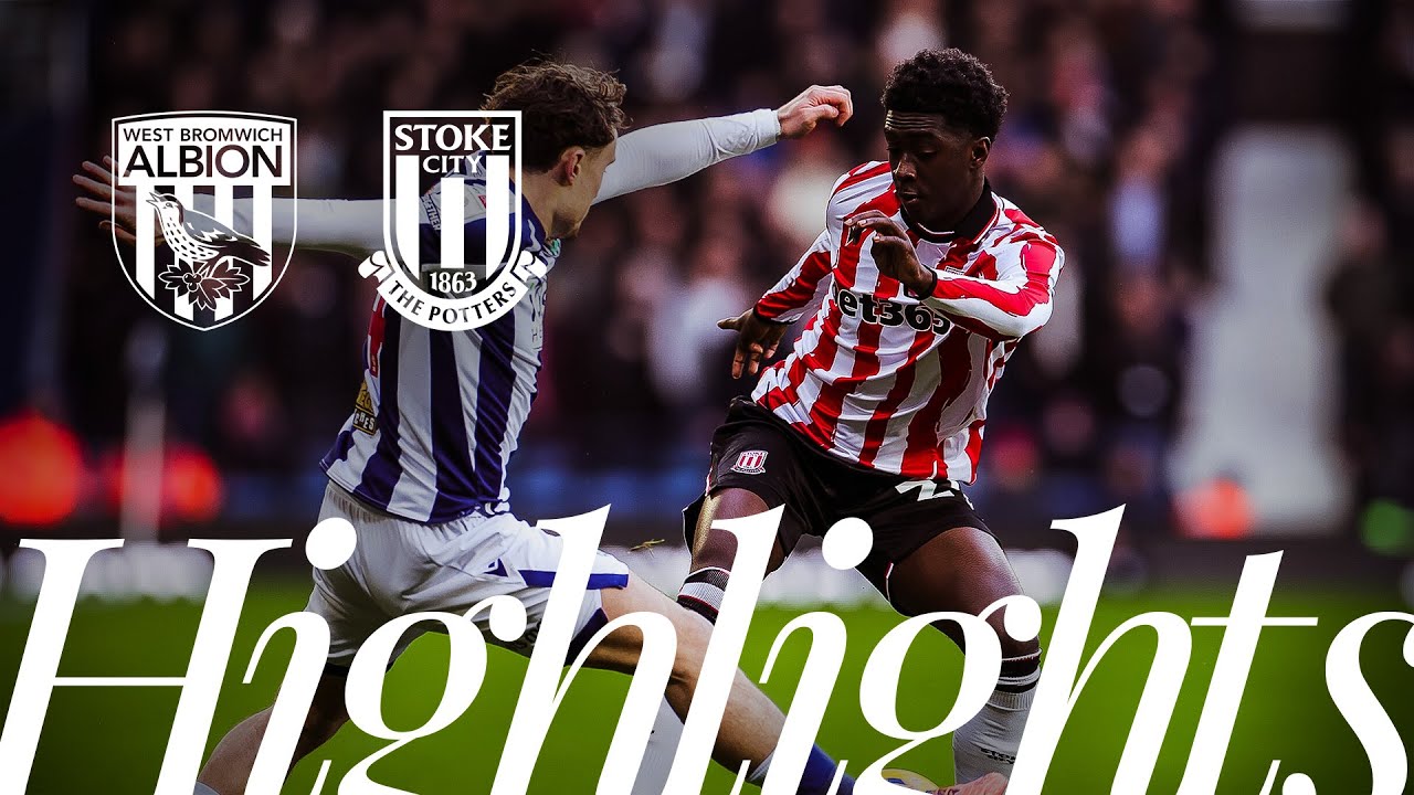 Points shared in Midlands Derby | West Bromwich Albion 0-0 Stoke City | Highlights