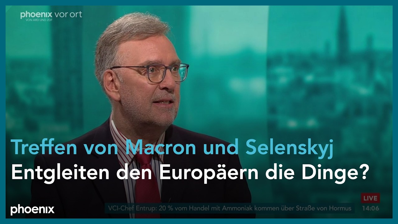 Frank Umbach zum Treffen von Macron und Selenskyj am 13.03.26