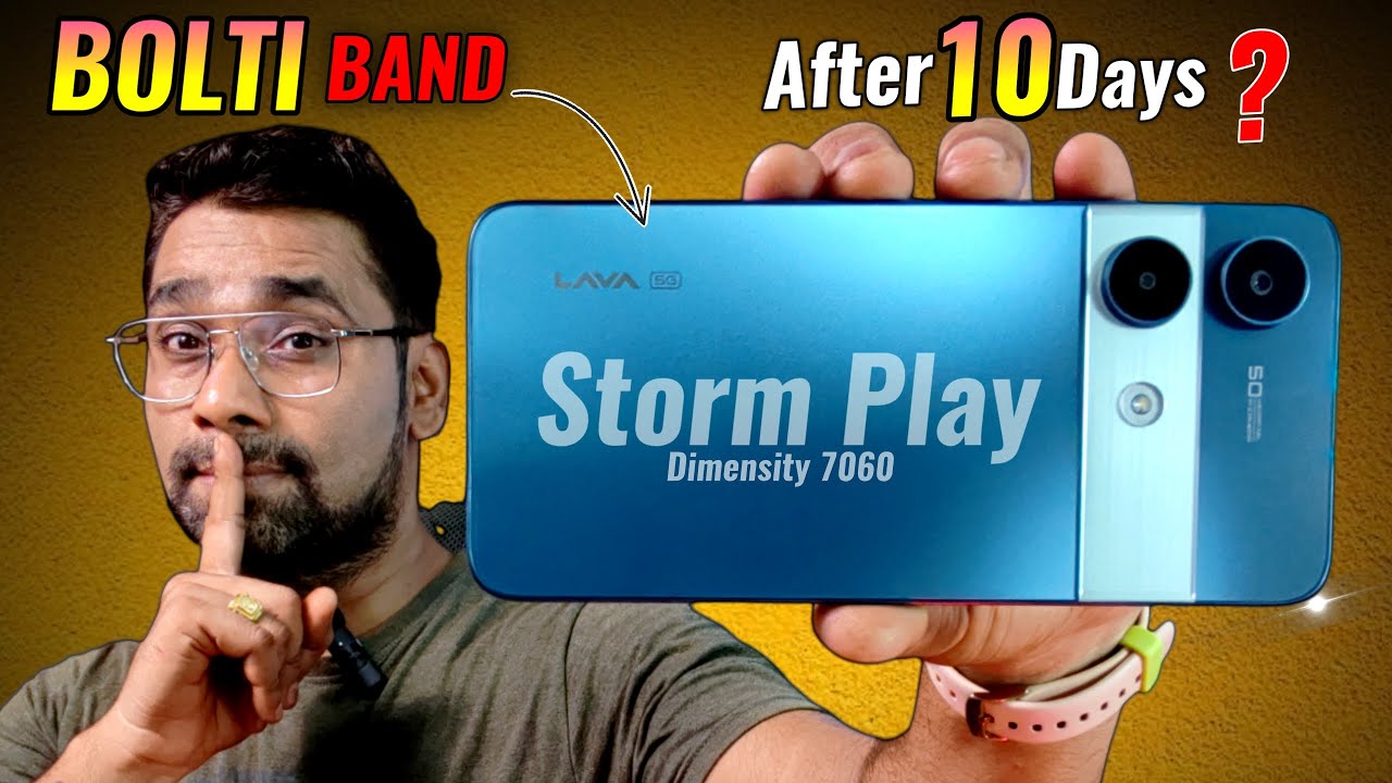 Обзор LAVA Storm Play 5G спустя 10 дней | Dimensity 7060, UFS 3.1, LPDDR5 RAM, IP64 Mobile до 10 ...