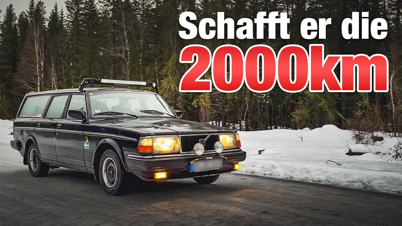 Hält er oder fällt er? Unser ROADTRIP beginnt 🇸🇪🫎
