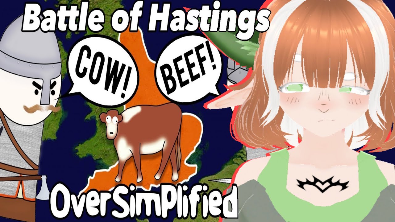 Vtuber Learns About The War that Changed the English Language ll OverSimplified