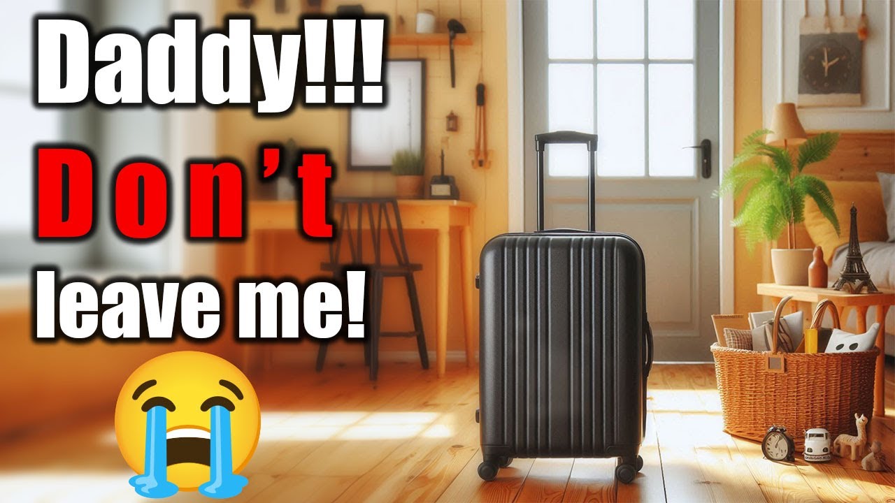 Daddy is going on a trip | ASMR Roleplay | DDLG | CGLG | Comforting | Safe Place