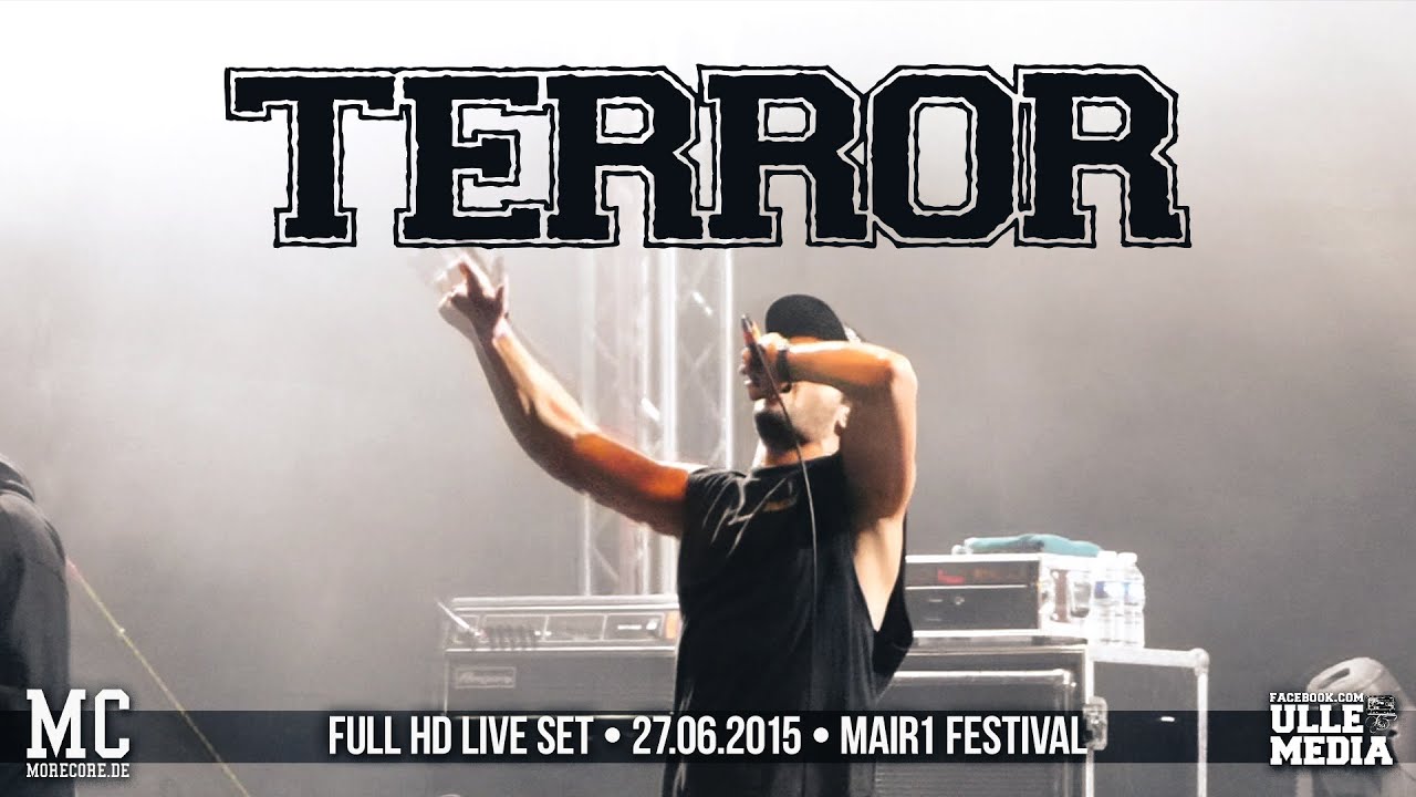 Terror - FULL HD LIVE SET - Mair1 Festival / David Wood on Vocals