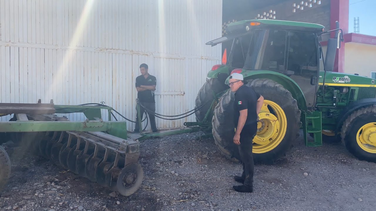 No quizo levantar la rastra;6603🦌No agas esto/Como dimos con la falla🚜