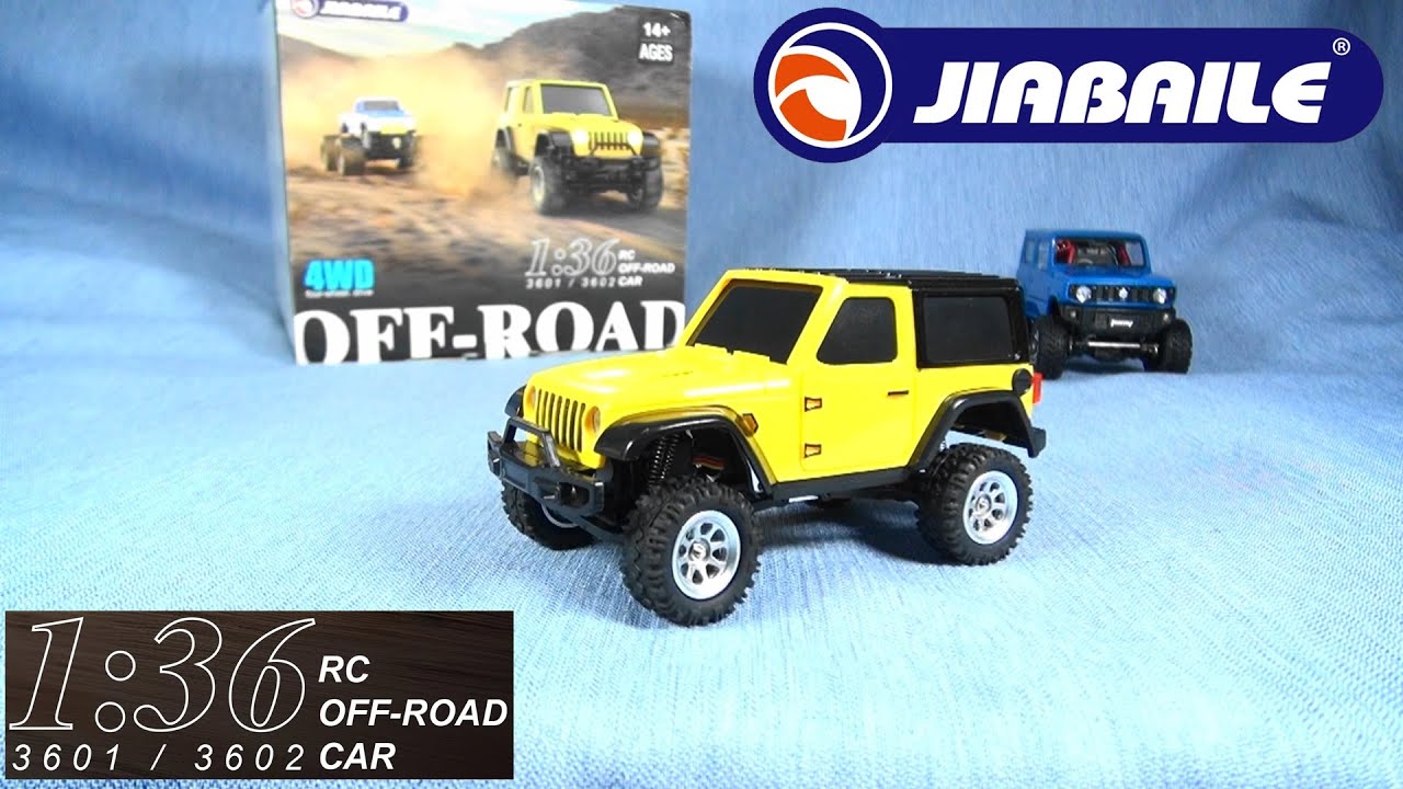 1/36 JIABAILE 3601 Jeep Mini 4WD RC Crawler