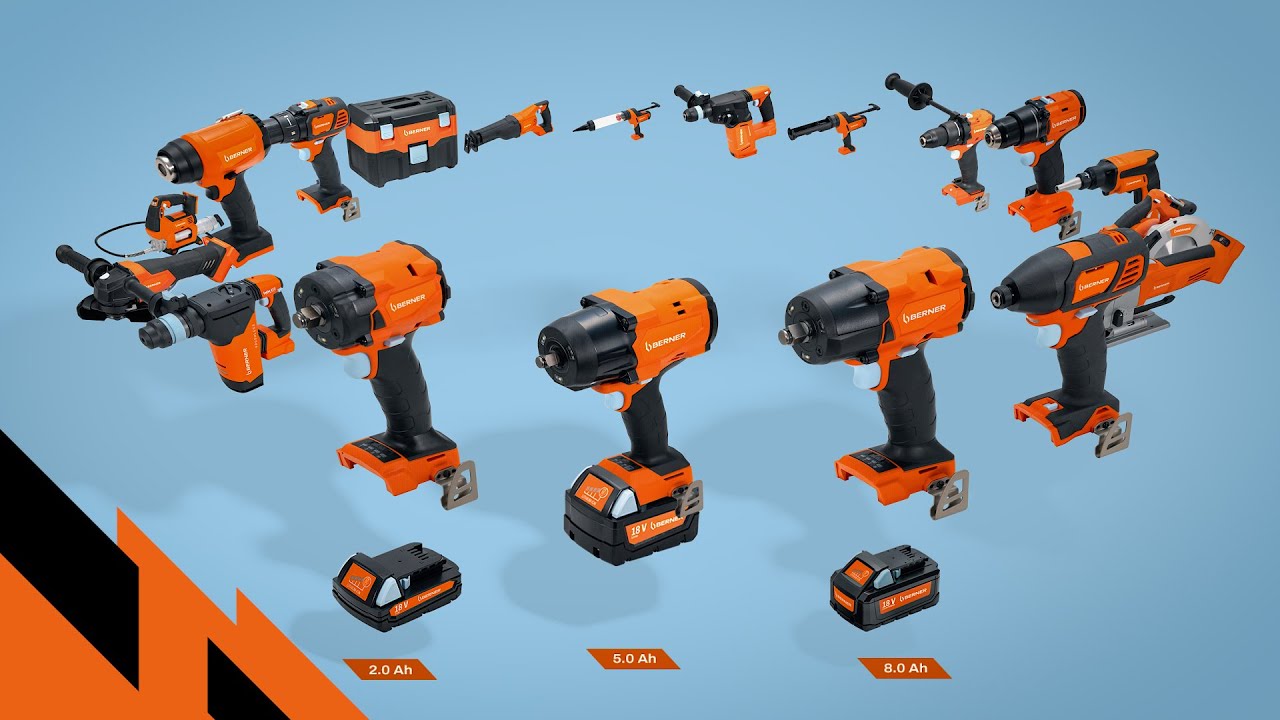 BTI by BERNER | 18 V Akku-Plattform