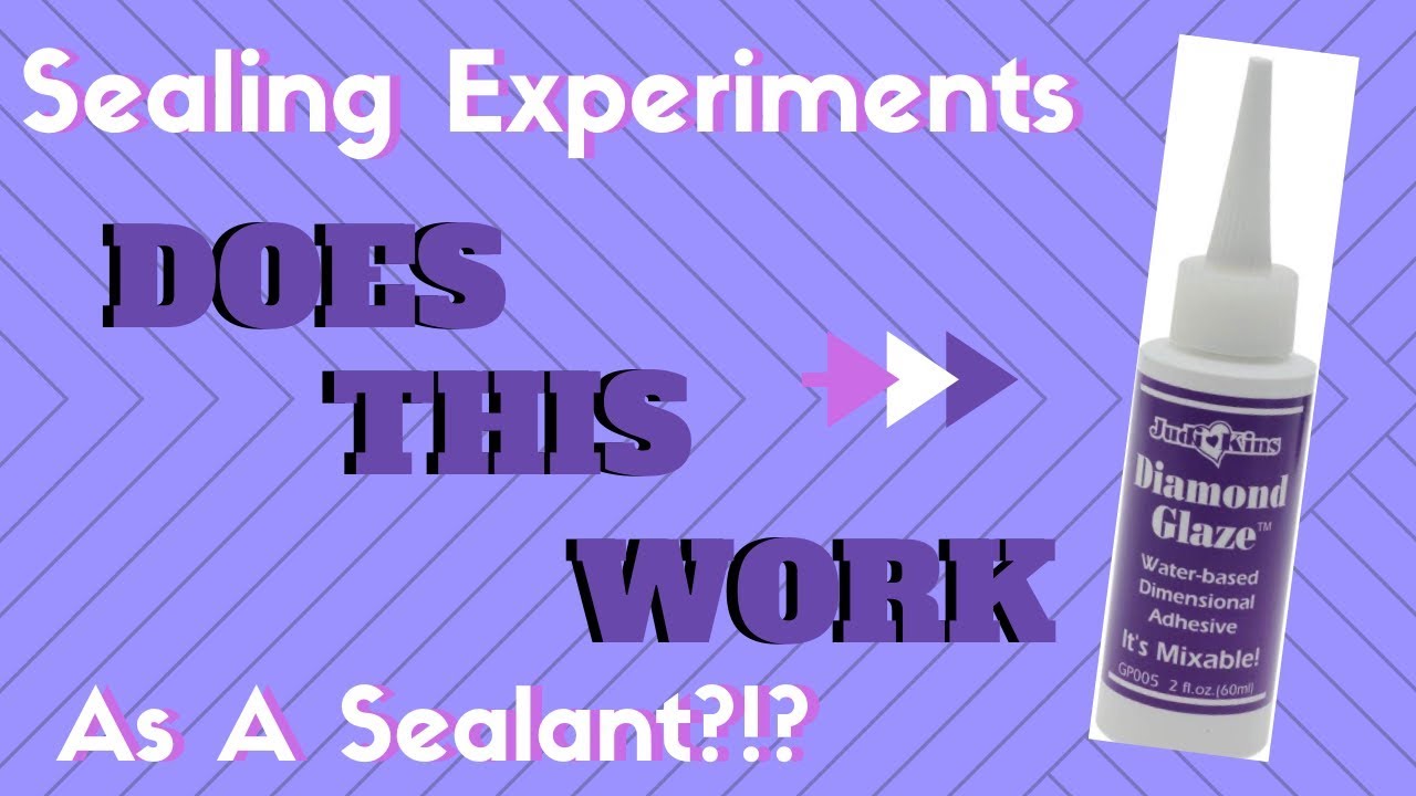 Did I find a WINNER? | Sealing Experiments - Judikins Diamond Glaze | Abstract Crafter