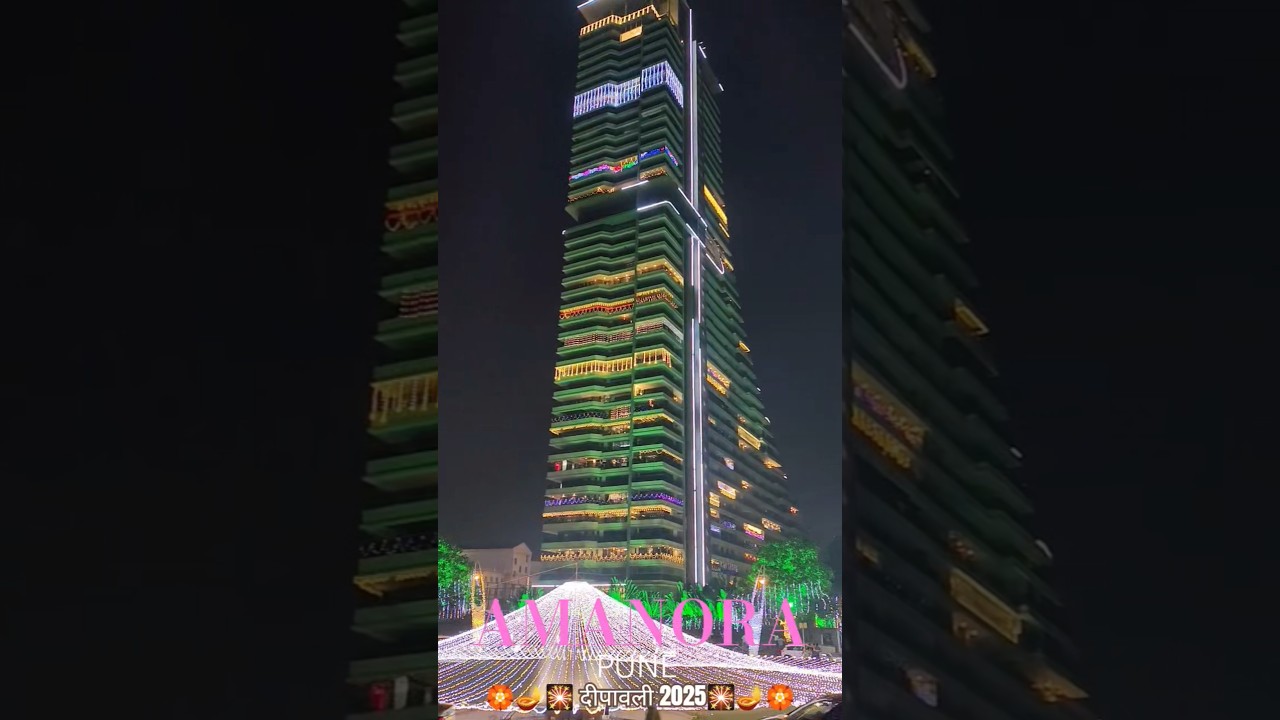 AMANORA Park Town, Pune #amanora #Pune. #Dipawali_2025