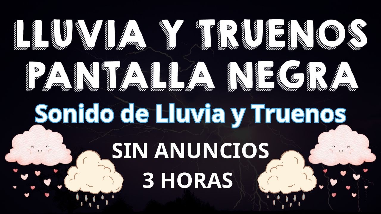 Relajación Total y Sueño Profundo - Lluvia Suave y Tormenta Tropical para Relajación y Paz Mental
