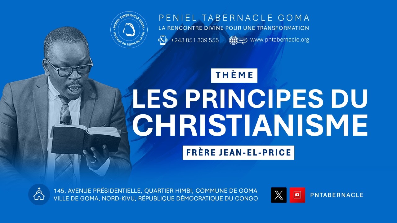Les principes du Christianisme | Volume 3 | Frère Jean-EL-Price | Dimanche 8 mars 2026