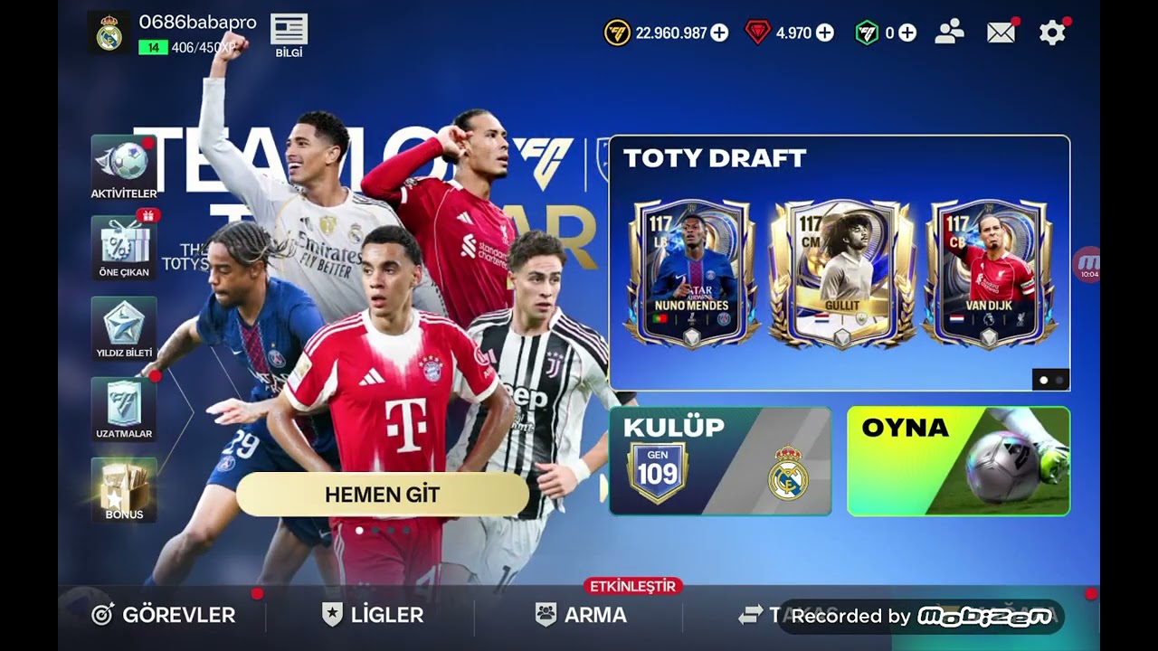 FC Mobile oynadık