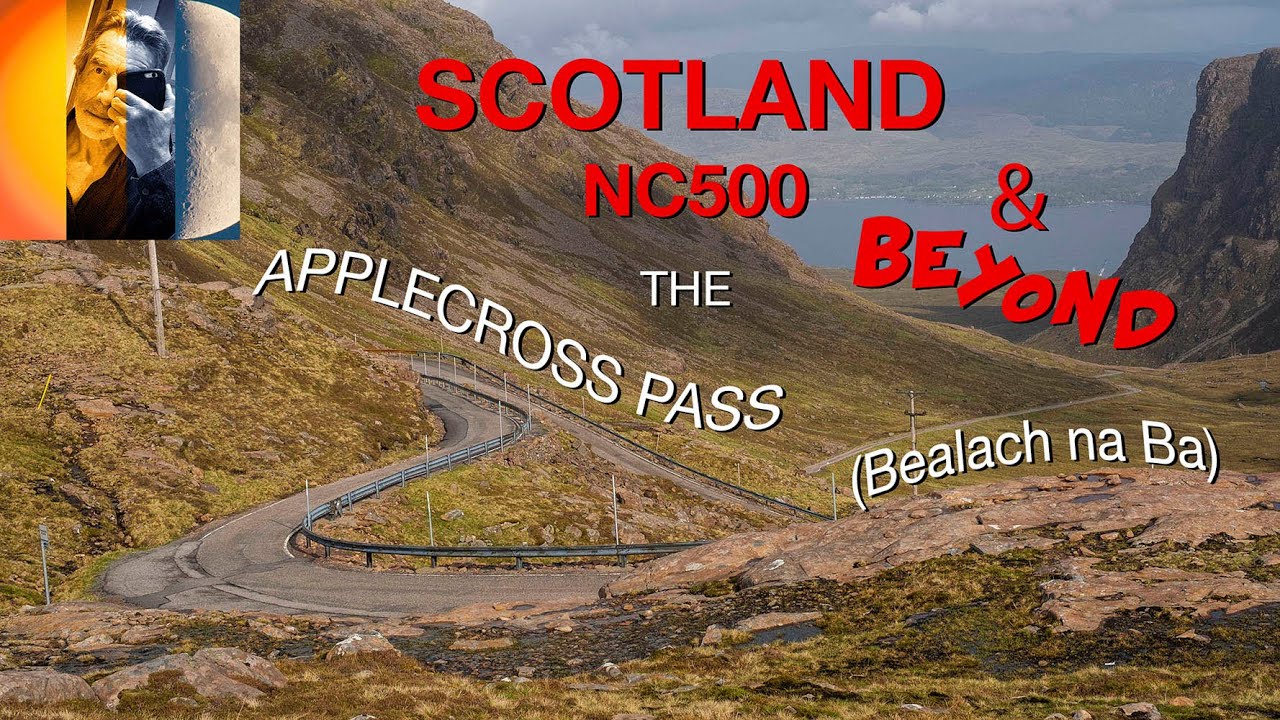Scotland NC500 The Applecross Pass Bealach na Ba - The Pass of the Cattle