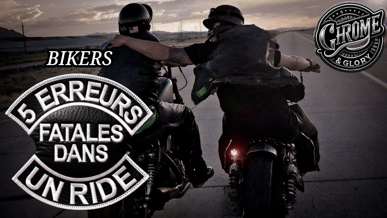 Bikers: 5 erreurs fatales dans un ride