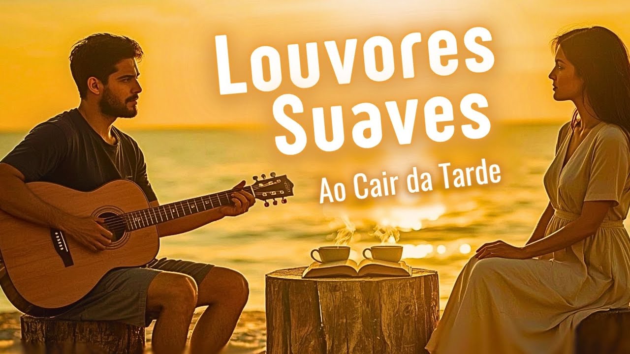 Salmos Cantados ao Cair da Tarde 🌅 – Louvor Acústico com Violão & Ukulele | Acalma, Alma