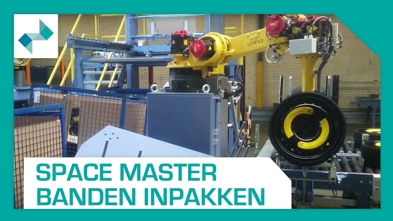 Space Master banden geautomatiseerd inpakken | Z-Tech Solutions