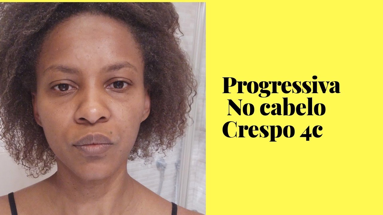 PROGRESSIVA EM CABELO CRESPO TIPO 4C