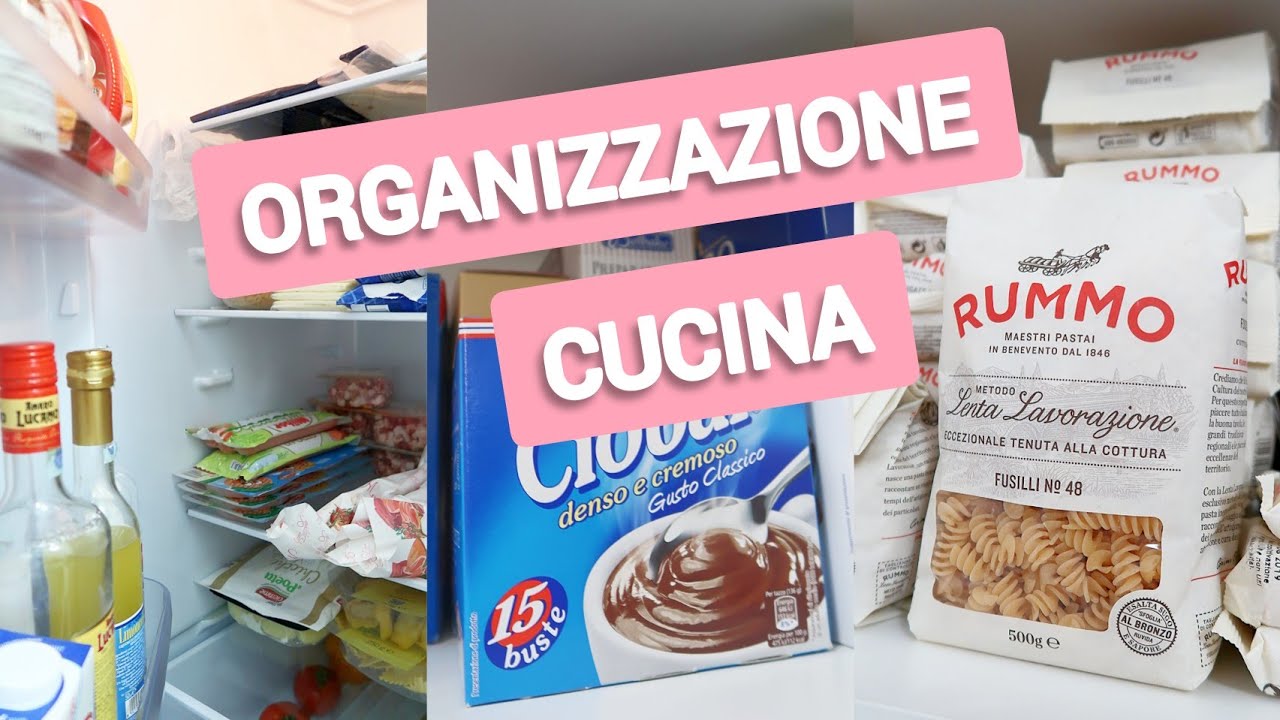 FRIGO E DISPENSA 🍞 🍆 come ho organizzato le scorte di cibo nella mia cucina | Marta Assi