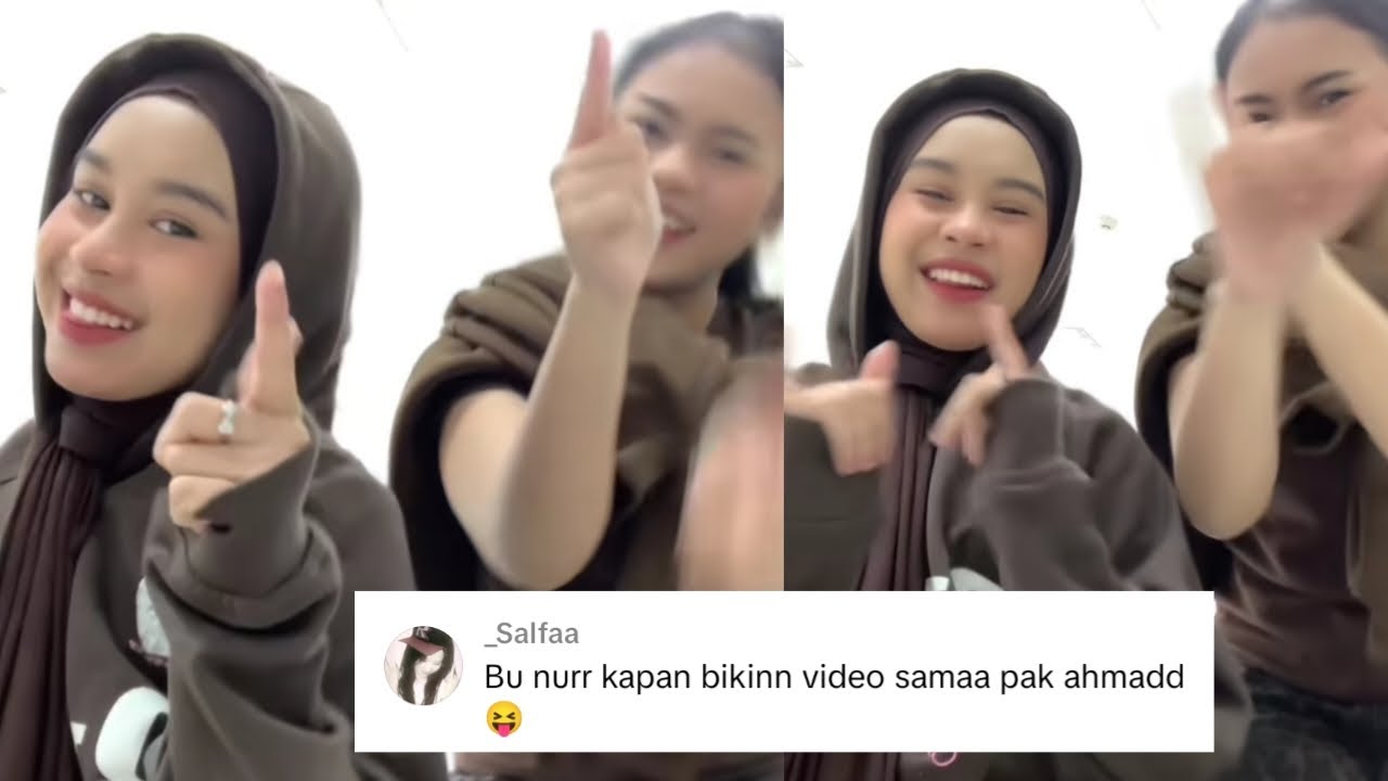 Postingan terbaru Mila tiktokan,di tanya netizen kapan bikin video dengan Valen? 😃