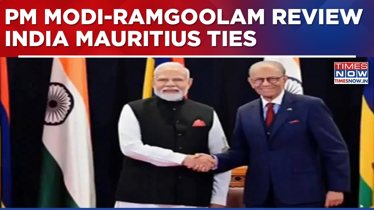 PM Modi, PM Ramgoolam Hold Talks; Reaffirm India-Mauritius Strategic Partnership After Varanasi Meet