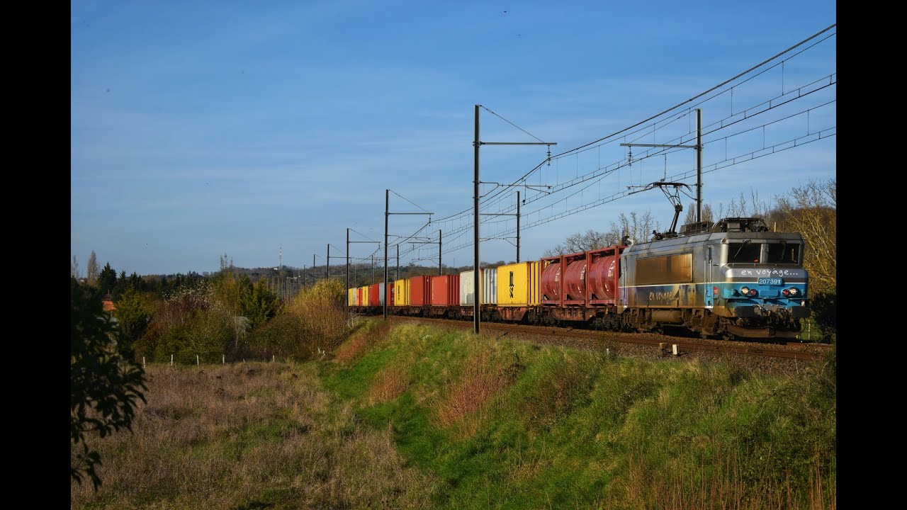 Au bord des voies de la transversale sud autour de Tonneins