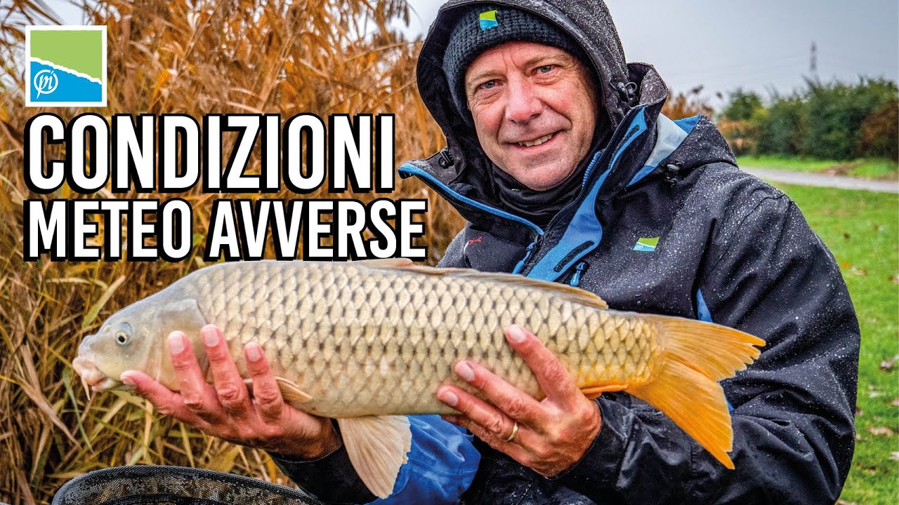 FEEDER FISHING IN CONDIZIONI METEO AVVERSE