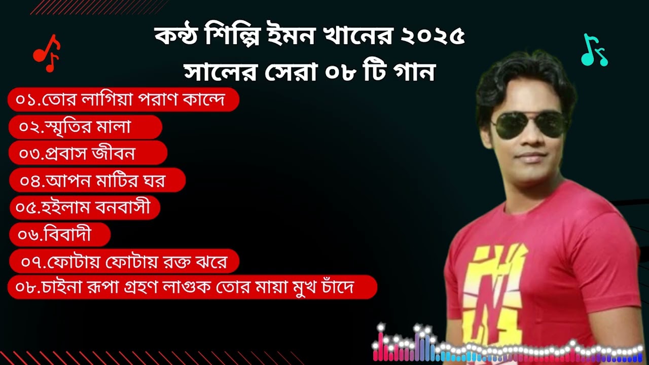 কন্ঠ শিল্পি ইমন খানের ২০২৫ সালের সেরা ০৮ টি গান l Rhythm Music