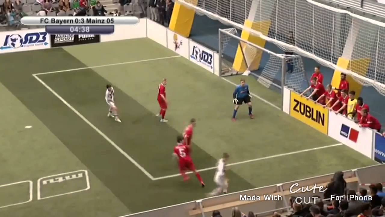 MTU Cup U15 Turnier Europas beste Mannschaften Europs best U15 teams Barcelona Manchester United ...