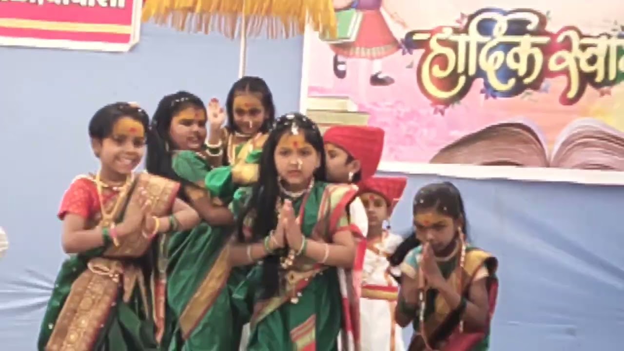 जि . प . प्राथमिक शाळा बिचकुलेमळा ता . खंडाळा जि . सातारा बालआनंद मेळावा २०२६ . . गोंधळ गीत